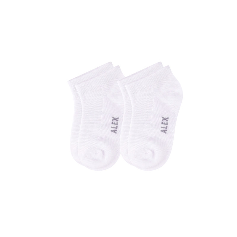 Գուլպա մանկական կարճ միագույն 2 pack